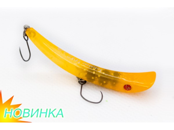 Бананас 50 FS, 3.3 г, цвет А22 "медуза апельсиновая", UV-active, горизонт 0.6м-2.5м