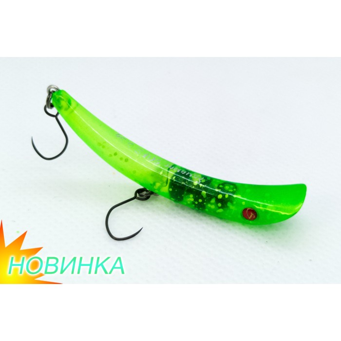 Бананас 50 FS, 3.3 г, цвет А23 "медуза салатовая", UV-active, горизонт 0.6м-2.5м